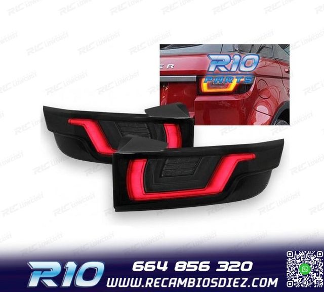 PILOTOS RANGE ROVER EVOQUE DINAMICOS AHUMADO