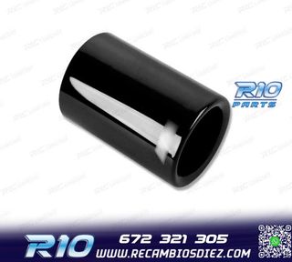 COLA ESCAPE BMW LOOK M POWER PERFORMANCE INOX NEGRO