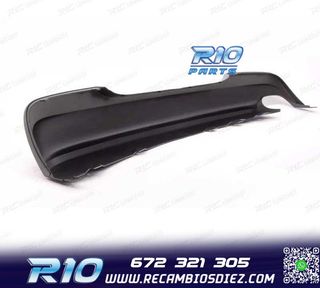DIFUSOR BMW E90 E91 LOOK M DOBLE SALIDA