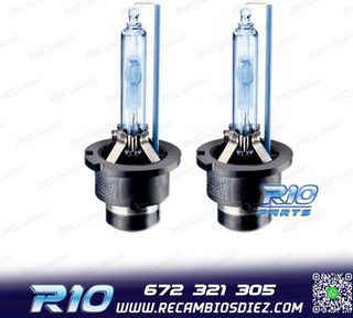 PAREJA DE BOMBILLAS D2S 6000K VISION-EXTREME