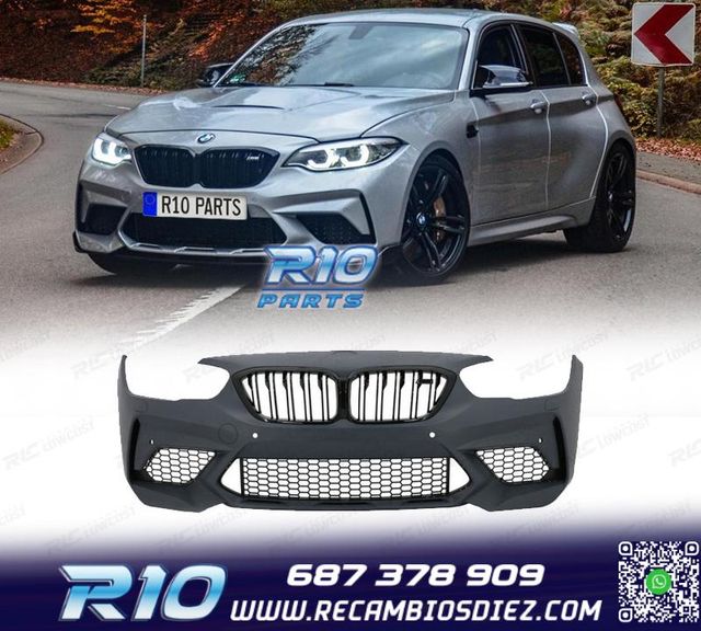 PARAGOLPES DELANTERO BMW F20 F21 LCI 15-19 LOOK M2C COMPETIT