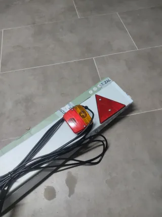 Placa de iluminación para remolque