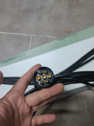 Placa de iluminación para remolque