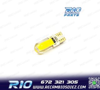 BOMBILLA LED CANBUS W5W T10 ECONÓMICA SILICONE