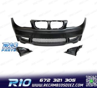 PARAGOLPES DELANTERO BMW E81 E87 E82 04-12 LOOK EVO1