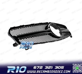 PARRILLA MERCEDES CLASE A W176 15-18 LOOK AMG A45 NEGRO BRIL