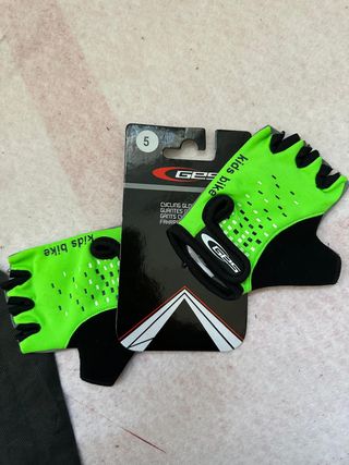 Pack 10 Guantes Bici Niños Talla 5