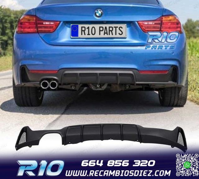 DIFUSOR BMW F32 F33 F36 LOOK M PERFORMANCE OO----