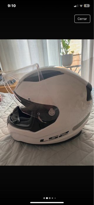 Casco LS2 Talla M Blanco