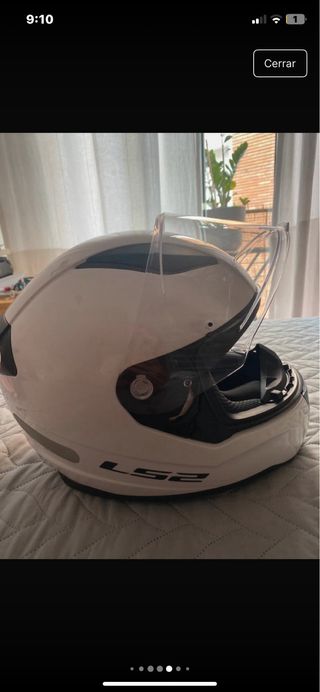 Casco LS2 Talla M Blanco