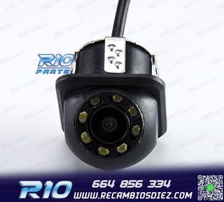 CAMARA DE APARCAMIENTO TRASERA CON LED PARA VISIÓN NOCTURNA