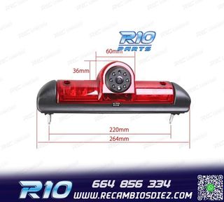 CAMARA DE APARCAMIENTO CON VISIÓN NOCTURNA CITROEN FIAT Y P