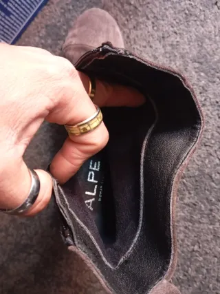 Botines ALPE Marrones Mujer Talla 40