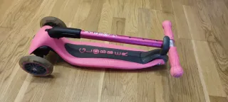 Patinete Globber rosa 3 ruedas