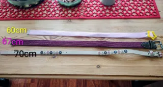 Set di tre cinture per bambini 60cm, 67cm, 70cm