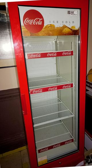 Nevera Coca-Cola con Luz