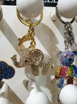 Llavero Morellato Figuras Brillantes Nuevo