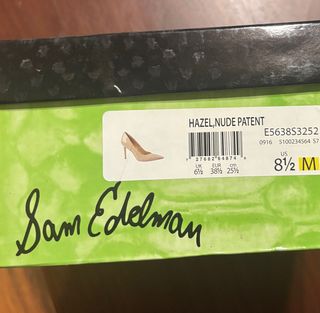 Tacones Sam Edelman Piel Beige Talla 38.5