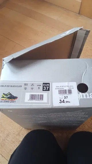 Zapatillas Joma Sima Jr 2001 Talla 37