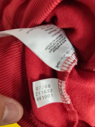 Chaqueta Adidas Roja y Negra