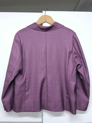 Chaqueta traje morada XL