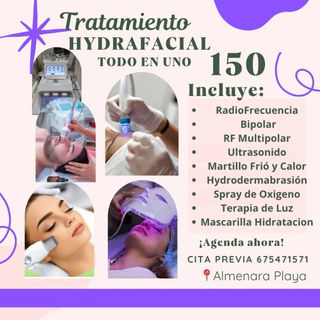 Tratamiento Hydrafacial Todo en Uno