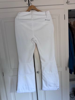 Pantalones de esquí Columbia blancos talla 40