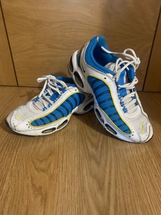 Zapatillas Nike Air Max Azules y Blancas