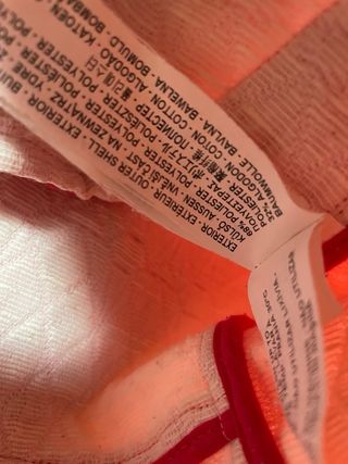 Chaqueta Stradivarius rosa Talla S