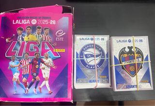Lote 300 Cromos Liga Este 25/26 Sin Repetir