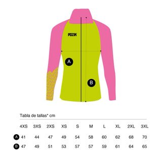 Cortavientos Pozik Talla XS y XL