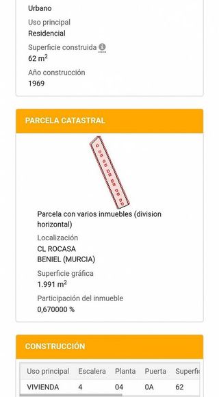 Piso en venta en Beniel