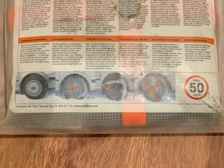 Cadenas Autosock textiles talla 62