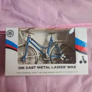 Modellino Bicicletta Metallo Ladies' Bike