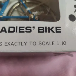 Modellino Bicicletta Metallo Ladies' Bike