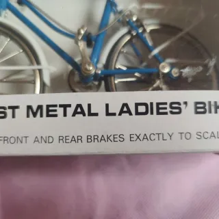 Modellino Bicicletta Metallo Ladies' Bike