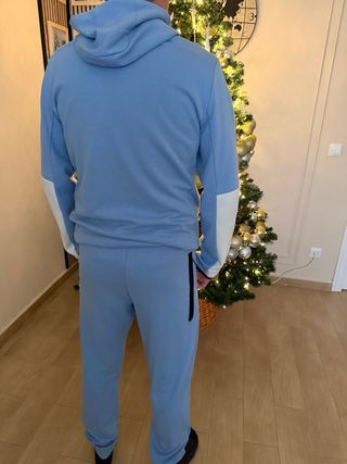 Chándal Nike Hombre Azul y Blanco