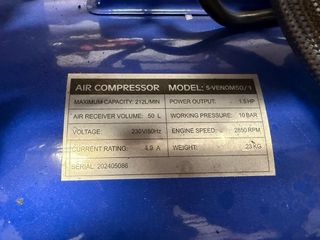 Compresor Satra S-Venom50/1 50L