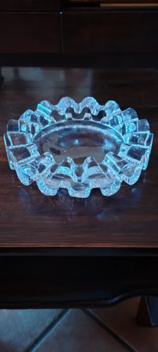 Portacenere in cristallo