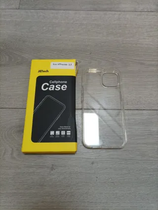JETech Custodia per iPhone 13 da 6,1 Pollici Trasparente