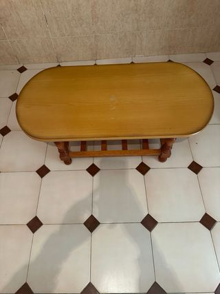 Mesa de centro de madera