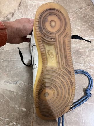 Botas Nike Air Force 1 Blancas y Marrones