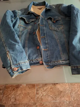 Chaqueta tejana borreguito Talla L