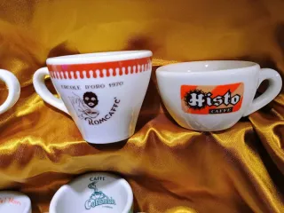 Tazzine caffè pubblicitarie