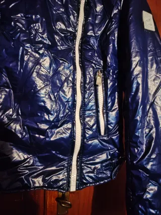 Piumino Montecore viola/blu