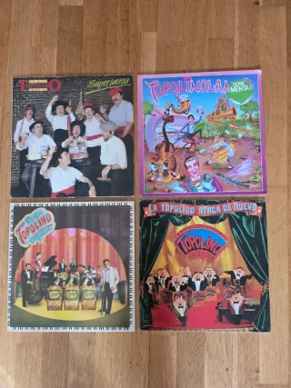 4 Vinilos Radio Topolino Orquesta