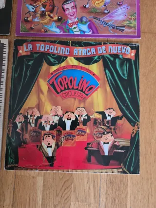 4 Vinilos Radio Topolino Orquesta