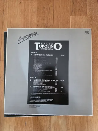 4 Vinilos Radio Topolino Orquesta