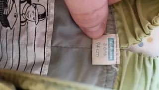 Tuta da sci Decathlon verde taglia 94 cm 3 anni