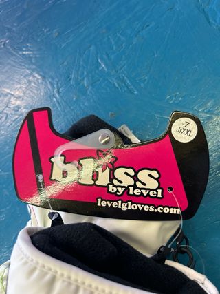 Guanti sci Bliss Level bianchi junior taglia XXL